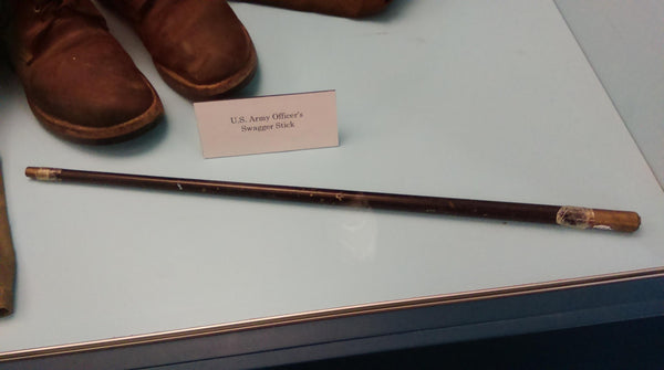U.S. Army Officer's Ceremonial Swagger Stick – Hardwood Dress Uniform Cane